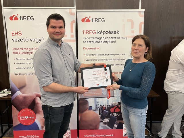 fiREG üzemeltetői képzés · Vecsés, 2026.03.19.