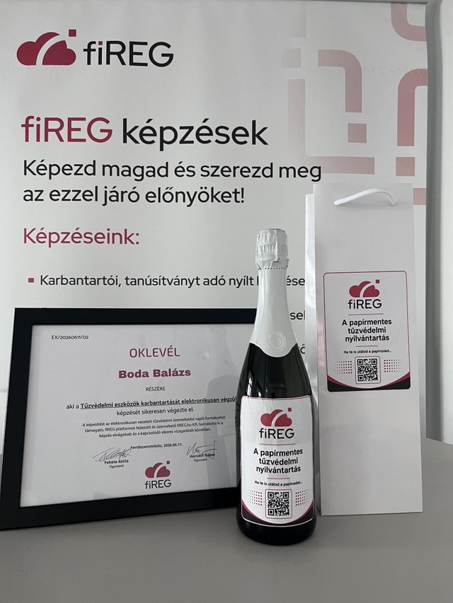 fiREG karbantartói képzés · Budapest, 2026.06.11.