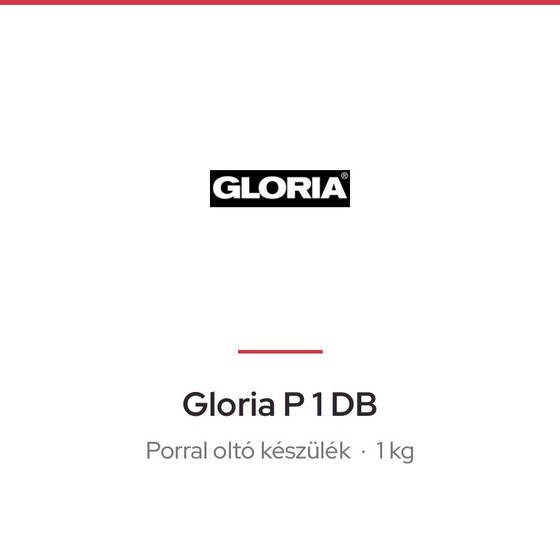 Gloria P 1 DB
