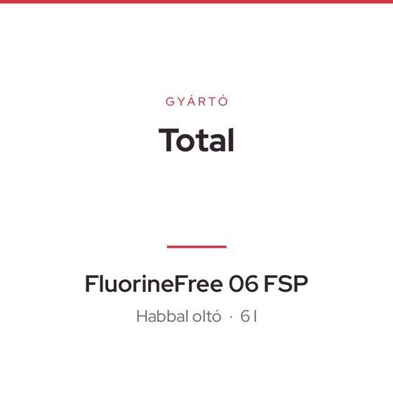 Total FluorineFree 06 FSP