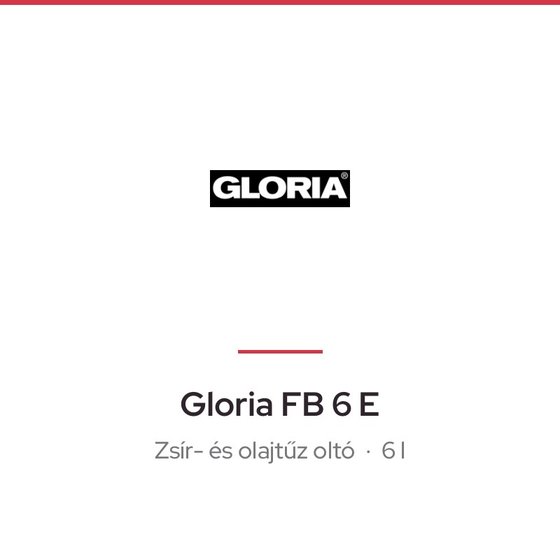 Gloria FB 6 E