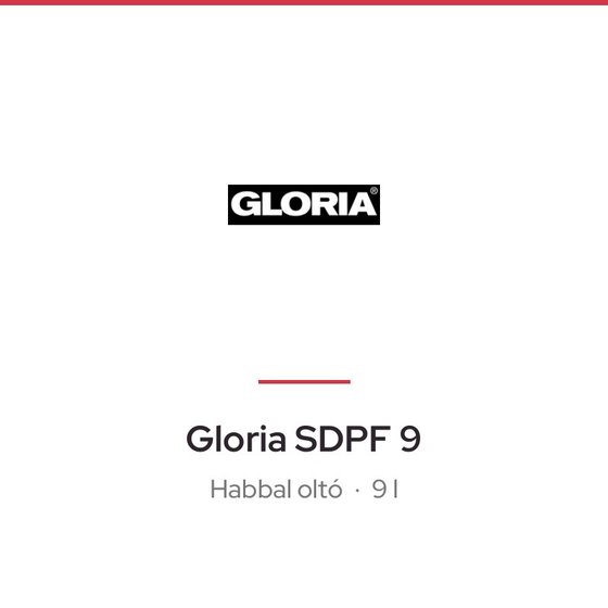 Gloria SDPF 9