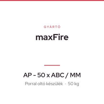 maxFire AP - 50 x ABC / MM