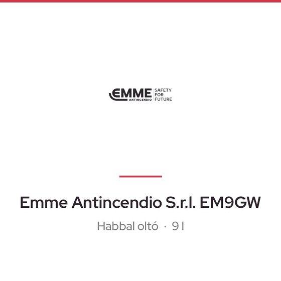Emme Antincendio S.r.l. EM9GW