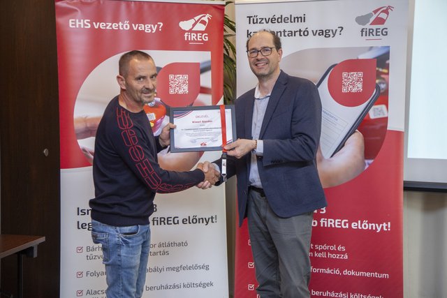 fiREG karbantartói képzés · Vecsés, 2024.04.25.