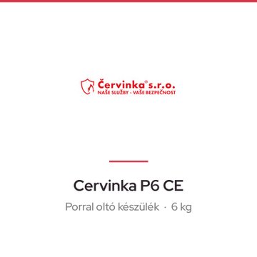 Cervinka P6 CE