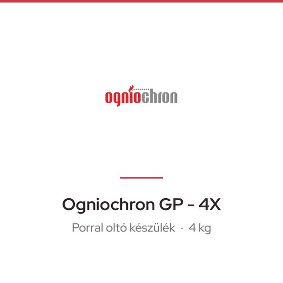 Ogniochron GP - 4X