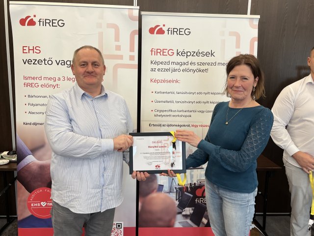 fiREG üzemeltetői képzés · Vecsés, 2026.03.19.
