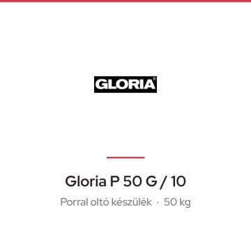 Gloria P 50 G / 10