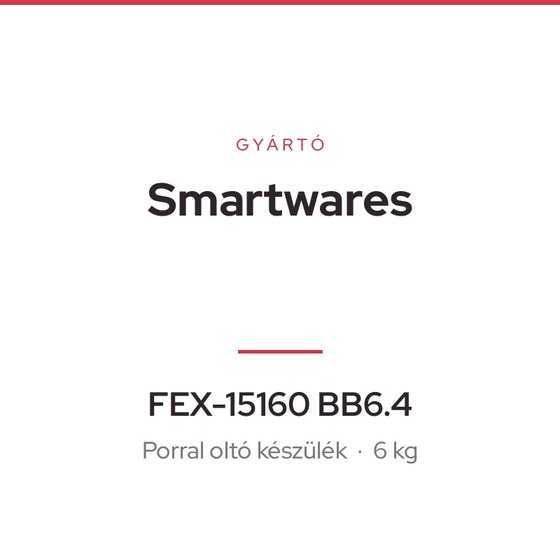 Smartwares FEX-15160 BB6.4