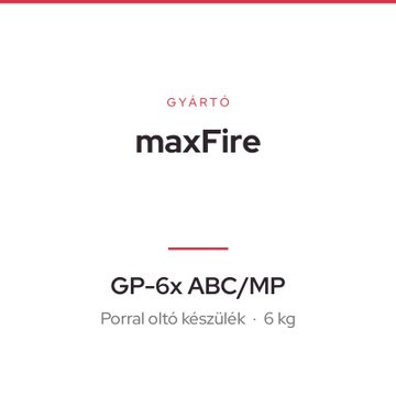 maxFire GP-6x ABC/MP
