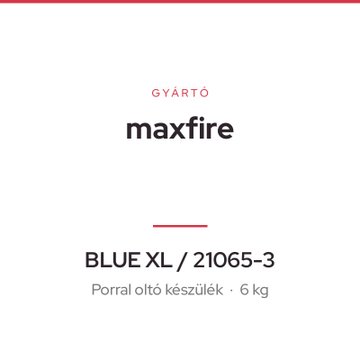 maxfire BLUE XL / 21065-3