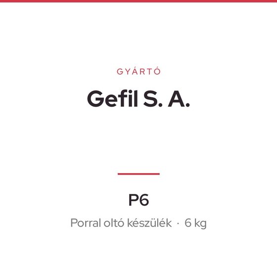 Gefil S. A. P6
