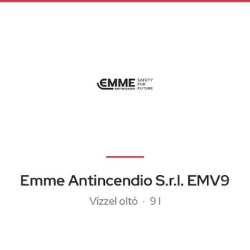 Emme Antincendio S.r.l. EMV9
