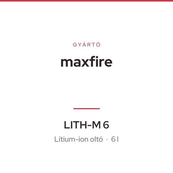 maxfire LITH-M 6