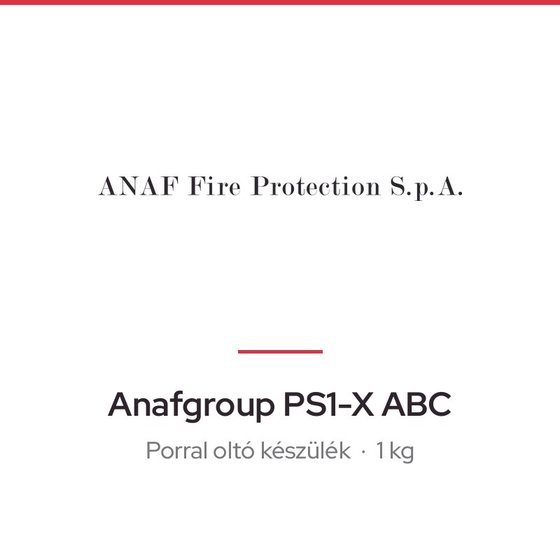 Anafgroup PS1-X ABC