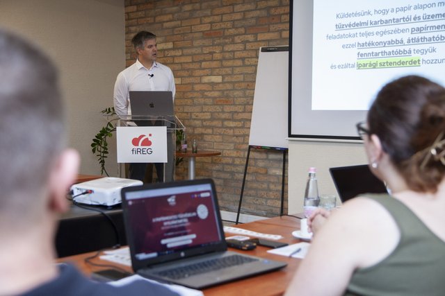 fiREG üzemeltetői képzés · Vecsés, 2024.05.24.