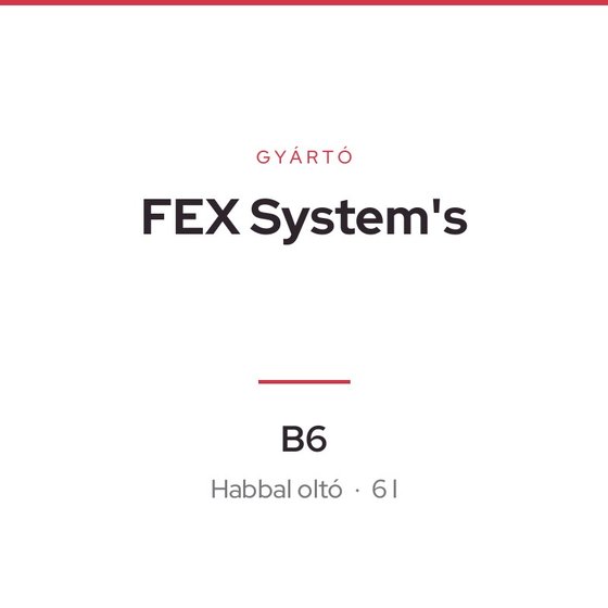 FEX System's B6