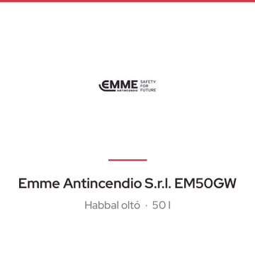 Emme Antincendio S.r.l. EM50GW