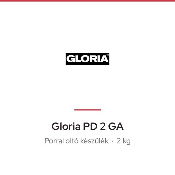 Gloria PD 2 GA