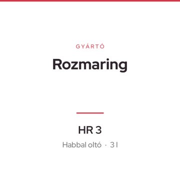 Rozmaring HR 3