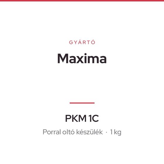 Maxima PKM 1C
