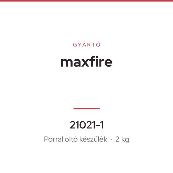 maxfire 21021-1