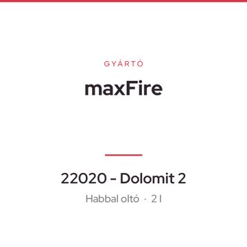 maxFire 22020 - Dolomit 2