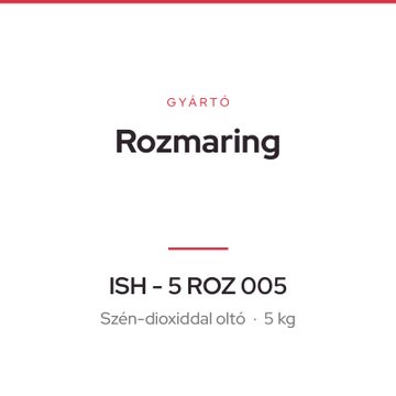 Rozmaring ISH - 5 ROZ 005