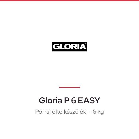 Gloria P 6 EASY