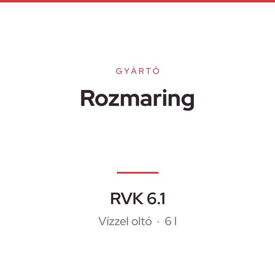 Rozmaring RVK 6.1