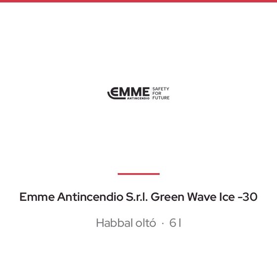 Emme Antincendio S.r.l. Green Wave Ice -30