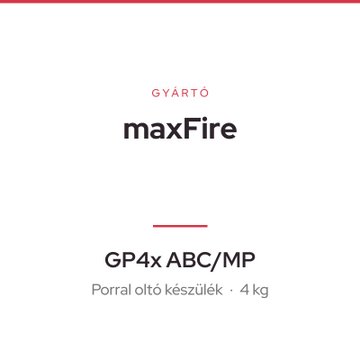 maxFire GP4x ABC/MP