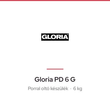 Gloria PD 6 G