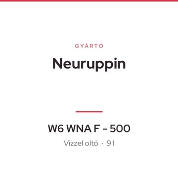 Neuruppin W6 WNA F - 500