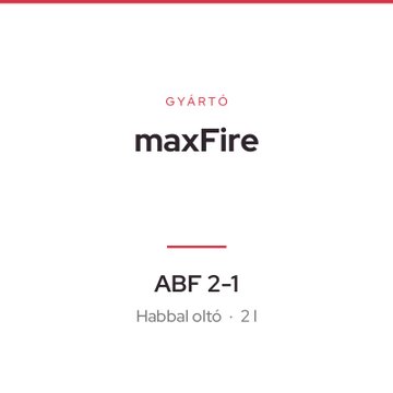 maxFire ABF 2-1