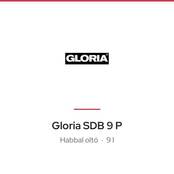 Gloria SDB 9 P