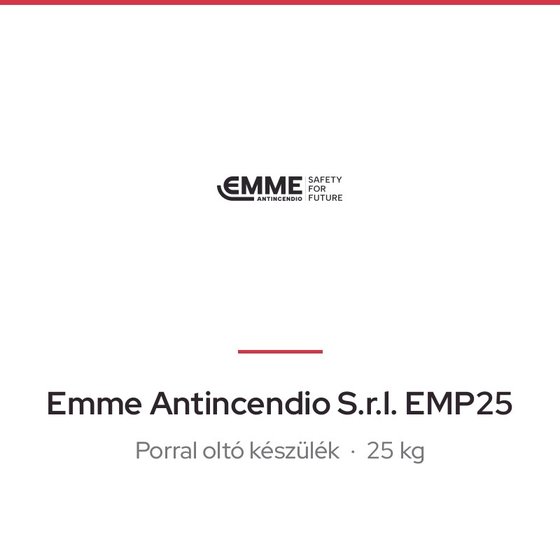 Emme Antincendio S.r.l. EMP25