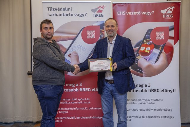 fiREG karbantartói képzés · Vecsés, 2024.04.04.