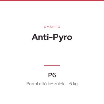 Anti-Pyro P6