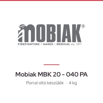 Mobiak MBK 20 - 040 PA