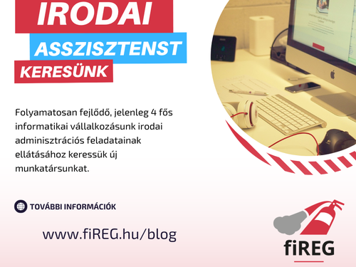 Irodai asszisztenst keresünk csapatunkba