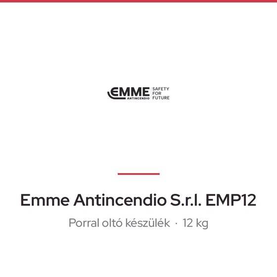 Emme Antincendio S.r.l. EMP12