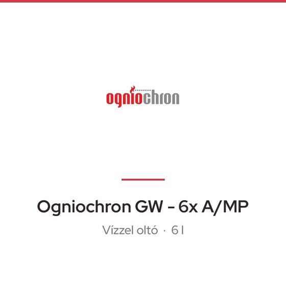 Ogniochron GW - 6x A/MP