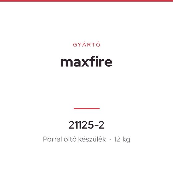 maxfire 21125-2