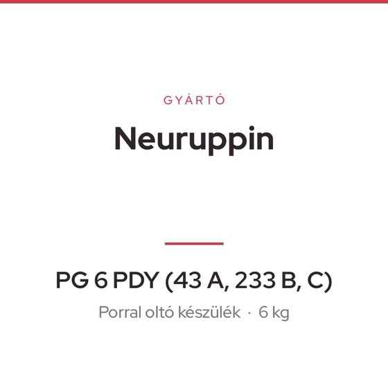 Neuruppin PG 6 PDY (43 A, 233 B, C)