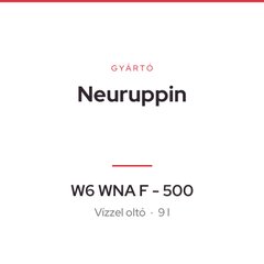 Neuruppin W6 WNA F - 500