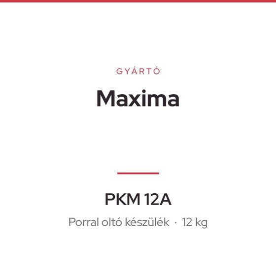 Maxima PKM 12A