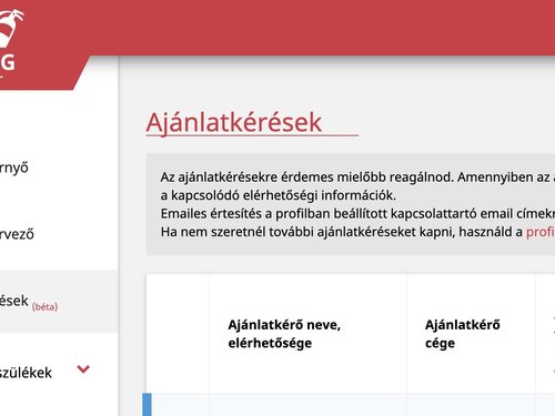 Hogyan kezeld a fiREG ajánlatkérőt?