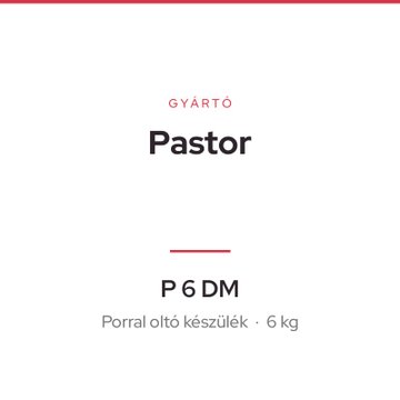 Pastor P 6 DM